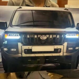 Toyota Land Cruiser Prado LED Wall Frame – Premium 3D Car Wall Art with LED Headlights